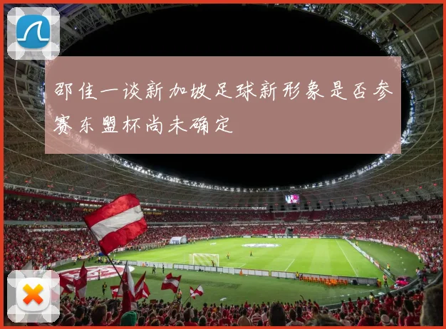 邵佳一谈新加坡足球新形象是否参赛东盟杯尚未确定