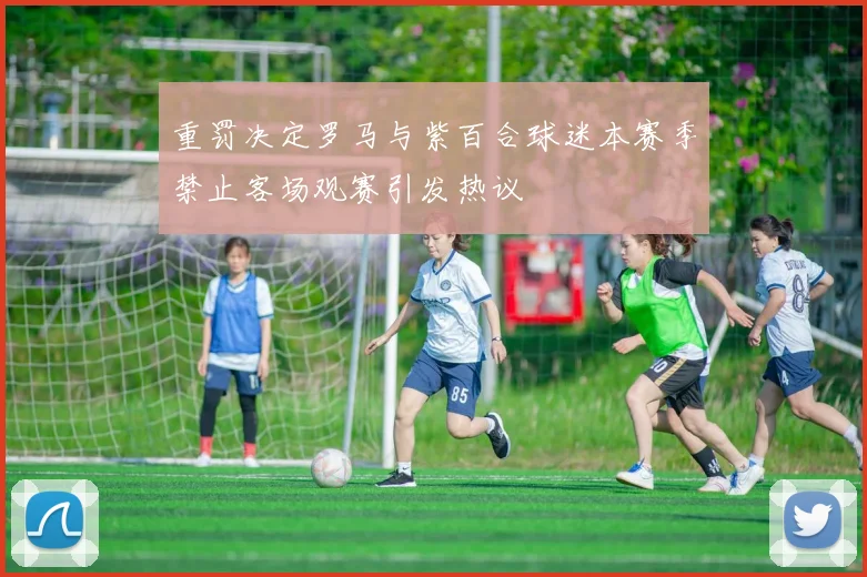 重罚决定罗马与紫百合球迷本赛季禁止客场观赛引发热议
